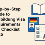 Ausbildung Visa Checklist