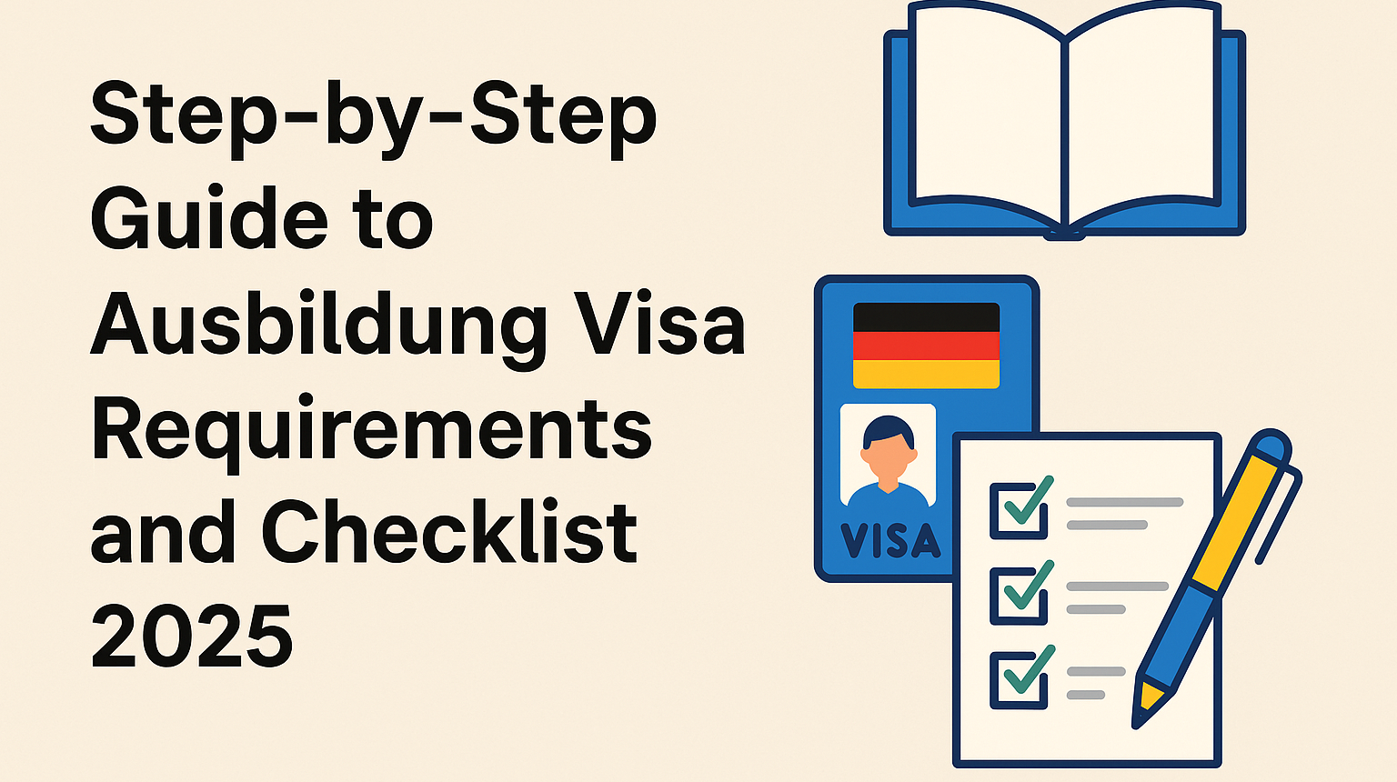 Ausbildung Visa Checklist