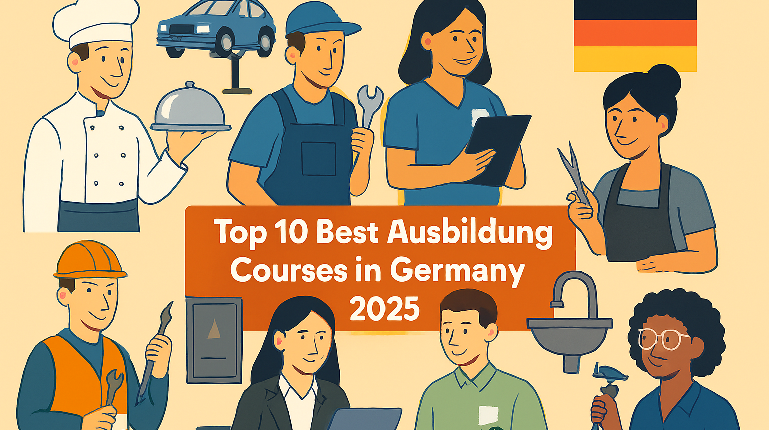 Top 10 Best Ausbildung Courses in Germany 2025