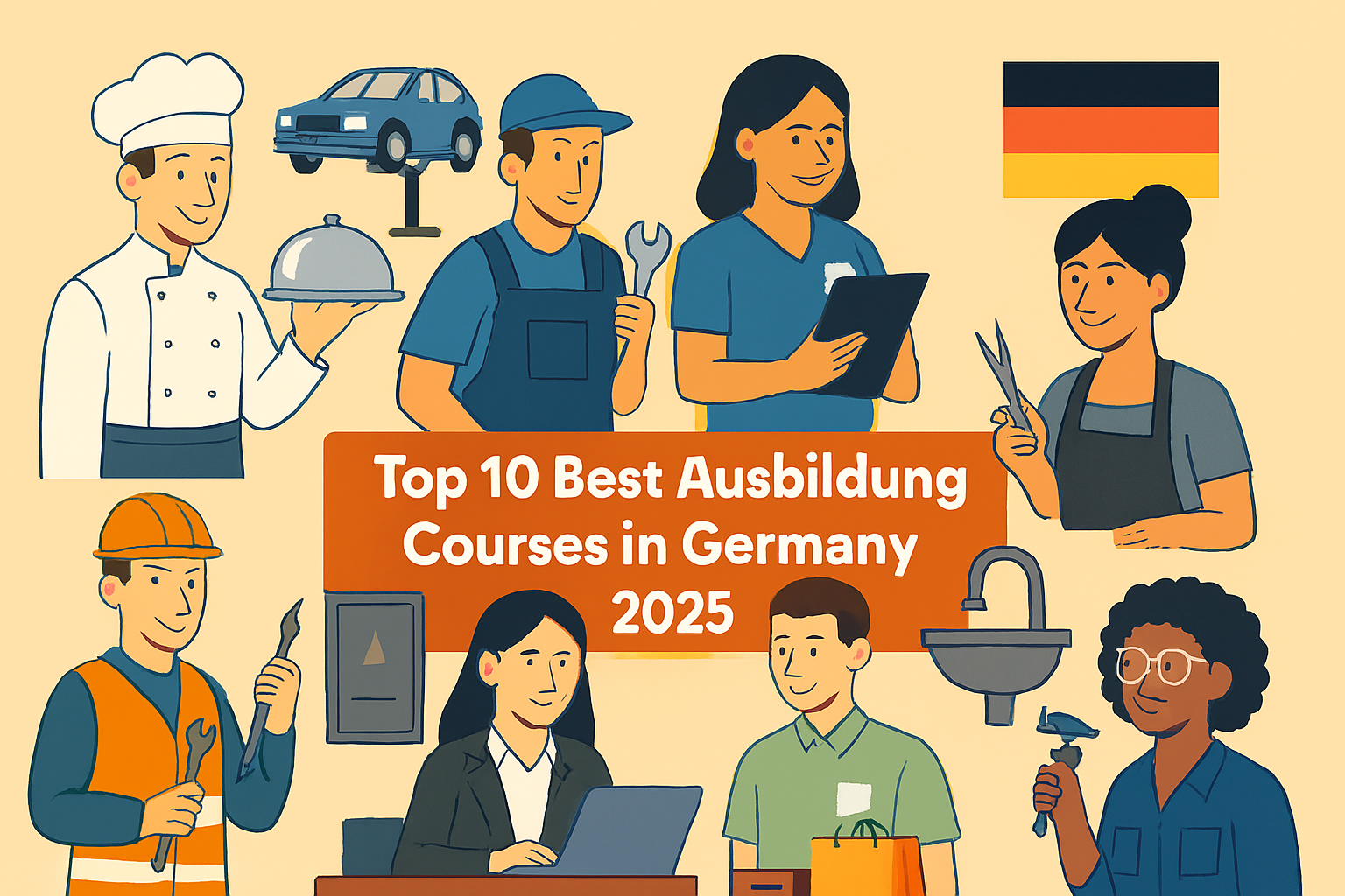 Top 10 Best Ausbildung Courses in Germany 2025